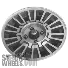 Picture of Lincoln ZEPHYR (1981-1983) 390x150mm Aluminum Alloy Machined with Grey 10 Double Spoke [01158]