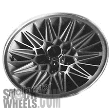 Picture of Chrysler IMPERIAL (1981-1983) 15x7 Aluminum Alloy Machined with Charcoal 20 Vent [01250]