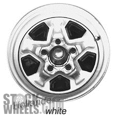 Picture of Chevrolet S10 (1983-1994) 15x7 Steel Black 5 Spoke [01317]