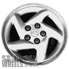 Picture of Eagle TALON (1992-1994) 16x6 Aluminum Alloy Grey with Machined Edge 5 Spoke [02015]