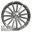 Picture of Chrysler CROSSFIRE (2005-2008) 19x9 Aluminum Alloy Machined with Silver 15 Spoke [02250]