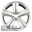 Picture of Dodge MAGNUM (2008) 20x9 Aluminum Alloy Chrome 5 Spoke [02329]