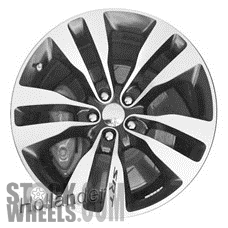 Picture of Dodge CHARGER (2012-2014) 20x9 Aluminum Alloy Chrome 5 Double Spoke [02436]