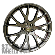 Picture of Dodge CHALLENGER (2015-2018) 20x9.5 Aluminum Alloy Hyper Black 7 Y Spoke [02528B]