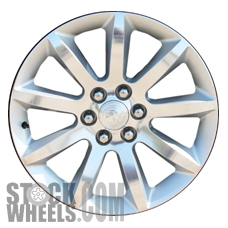 Picture of Buick ENCLAVE (2013-2017) 20x7.5 Aluminum Alloy Machined with Silver 9 Spoke [04132]