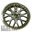 Picture of Mini COOPER (2003-2014) 17x7 Aluminum Alloy Charcoal with Machined Edge 8 Y Spoke [59405A]