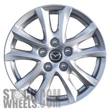 Picture of Mazda 3 (2014-2016) 16x6.5 Aluminum Alloy Chrome 5 Double Spoke [64961]