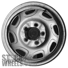 Picture of Mitsubishi ECLIPSE (1990-1994) 14x5.5 Steel Silver 8 Hole [65688A]