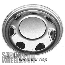 Picture of Eagle SUMMIT (1993-1996) 13x5 Steel Black 7 Slot [65720]