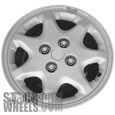 Picture of Eagle SUMMIT (1995-1996) 14x5.5 Aluminum Alloy Silver 7 Spoke [65745]