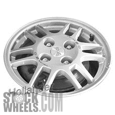 Picture of Mitsubishi LANCER (2005-2006) 15x6 Aluminum Alloy Chrome 6 Double Spoke [65806]
