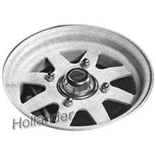 Picture of Subaru BRAT (1978-1981) 13x5 Steel Silver 8 Spoke [68651]