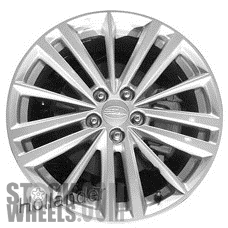 Picture of Subaru IMPREZA (2012-2016) 17x7 Aluminum Alloy Chrome 15 Spoke [68799]