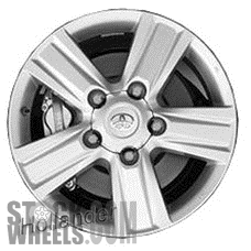 Picture of Toyota LAND CRUISER (2013-2015) 18x8 Aluminum Alloy Chrome 5 Spoke [69618]