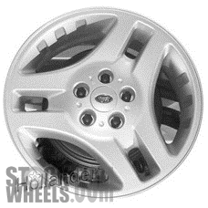 Land Rover Freelander 03 05 17x7 Aluminum Alloy Chrome 3 Double Spoke Stockwheels Com Oem Wheels Used Rims