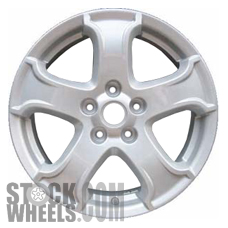 Picture of Suzuki VITARA (2007-2009) 17x7 Aluminum Alloy Silver 5 Spoke [72699]