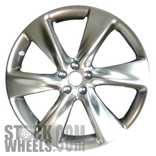 Picture of Infiniti FX SERIES (2010-2013) 21x9.5 Aluminum Alloy Hyper Silver 6 Spoke [73715B]