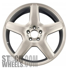 Picture of Mercedes CL-CLASS (2008-2014) 20x9.5 Aluminum Alloy Chrome 5 Spoke [85062]