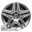 Picture of Mercedes ML-CLASS (2012-2015) 21x10 Aluminum Alloy Chrome 5 Double Spoke [85264]