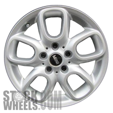 Picture of Mini COOPER (2014-2018) 16x6.5 Aluminum Alloy Chrome 5 Double Spoke [86079]