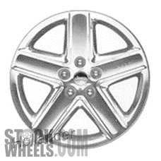 Picture of Jeep GRAND CHEROKEE (2008-2010) 20x10 Aluminum Alloy Polished 5 Spoke [09083]