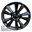 Picture of Jeep GRAND CHEROKEE (2013) 20x8 Aluminum Alloy Polished with Silver 5 V Spoke [09120]