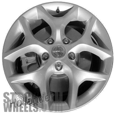 Picture of Chrysler PACIFICA (2017-2018) 18x7.5 Aluminum Alloy Bright Hyper Silver 5 Y Spoke [02593]