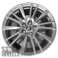 Picture of Infiniti Q60 (2017) 19x9 Aluminum Alloy Charcoal 5 W Spoke [73792]