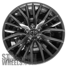 Picture of Lexus RX450H (2016-2020) 20x8 Aluminum Alloy Chrome 10 Split Spoke [74339]