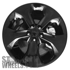 Picture of Jeep COMPASS (2017-2021) 18x7 Aluminum Alloy Gloss Black 5 Spoke [09208]